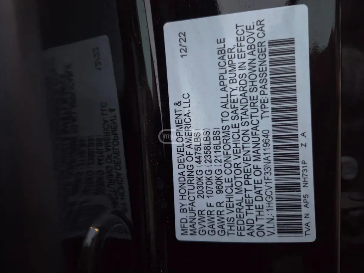 Honda Accord, миниатюра 7