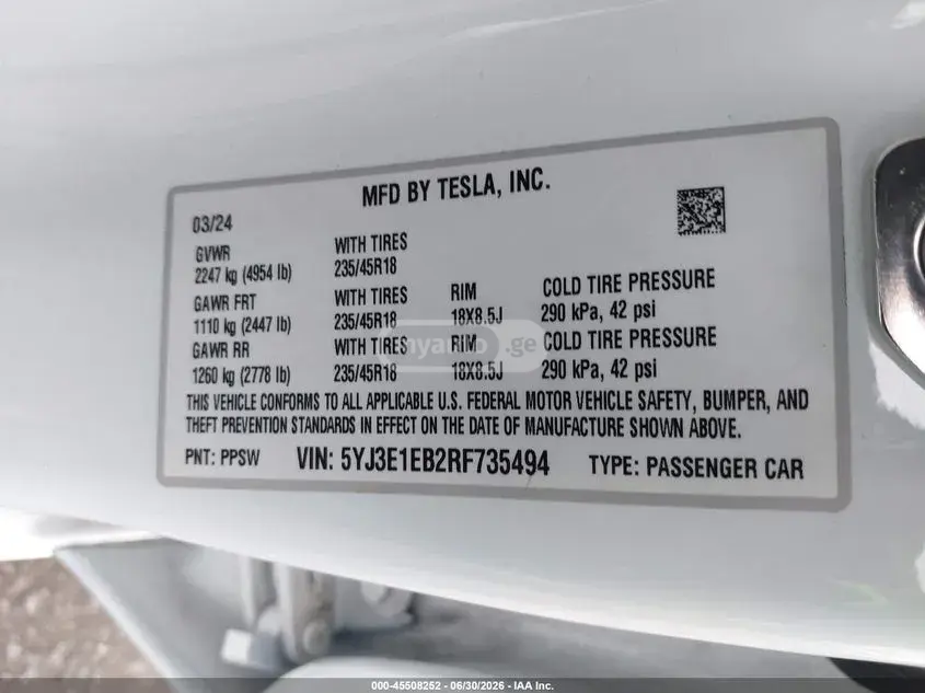 Tesla Model 3, миниатюра 5