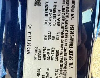 Tesla Model 3 Long range Dual motor