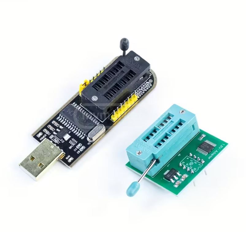 DollaTek CH341A Programmierer – Mit SOP8 Auf DIP8 Adapter, 1,8V Adapter & Buchse – NEU