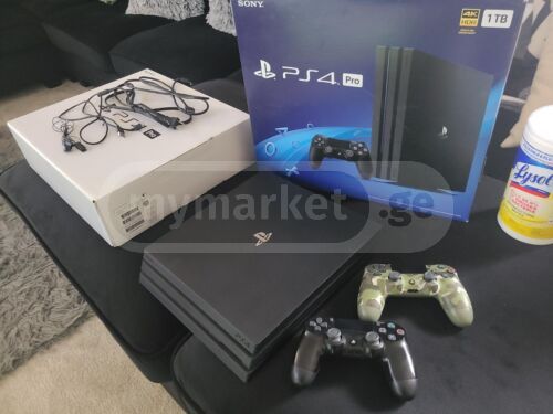 PlayStation 4 (PS4), with 2 joysticks, warranty 1 year, from | Buy