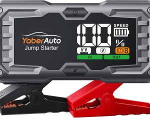 ქოქავს ბენზინი / 9.0L დიზელი YaberAuto Car Battery Jump Starter 5500A 10.0L ბენზინი / 9.0L დიზელი - 1