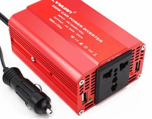 12v დან 220v ვოლტზე გადამყვანი/ინვერტერი Power Inverter 300w - 2