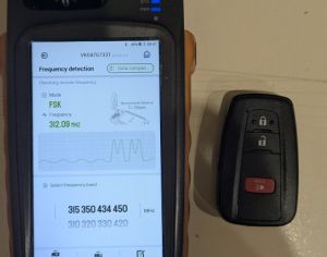 Toyota Prius gen4 smart key - 4