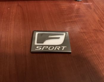 F-Sport -ს ემბლემა (ლოგო) სტიკერი - 1