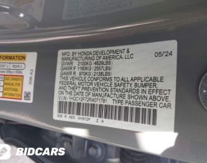 HONDA Accord 2024 2.0 - 2