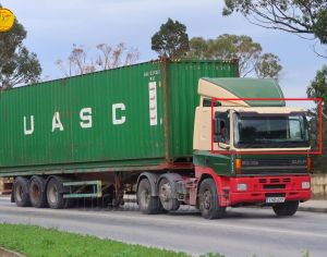 DAF CF75/CF85 1993-2000 წინა საქარე მინა - 1