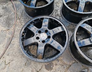 5/112 გადახვრეტის მერსედესი, აუდი, ფოლცვაგენის17 იანი ზომის 8,5 ჯი სიგანის დისკები დისკების კომპლექტი - 1