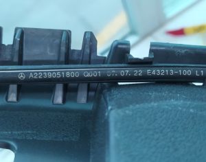 Mercedes-Benz  EQS 450 საბარგულის სენსორი - 4