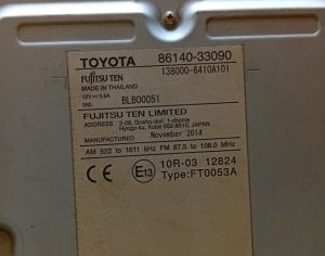 TOYOTA Camry 2012-2017 - 2