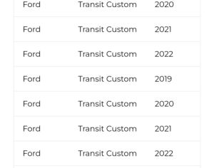 FORD Turneo Custom 2018-2022 - 4