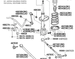 TOYOTA Camry 2011-2018 - 2