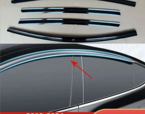 Tesla Model 3 ფანჯრის წვიმის დამცავი – Rain Visor / Weather Shield - 2