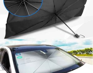 Foldable Car Sunshade Umbrella – Windshield Cover - 1