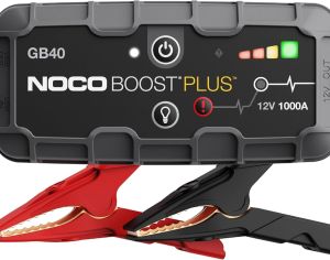 ავტომანქანის დამქოქი ,,jump starter" ჯამპ სტარტერი - ბუსტერი NOCO Boost GB40 1000A შექმნილია და ინჟინერიულია აშშ-ში. - 1