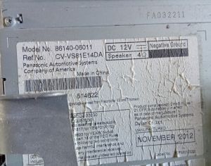 TOYOTA Camry 2012-2015 - 3