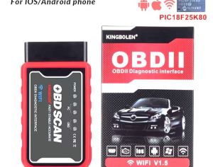 WiFi ELM327 V1.5 OBD2 სკანერი - 1