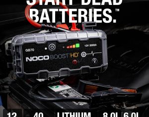 ავტომანქანის დამქოქი ,,jump starter" ჯამპ სტარტერი.  GOOLOO GT3000 100W ორმხრივი სწრაფი დამუხტვა SuperSafe 12V ბატარეა. - 4