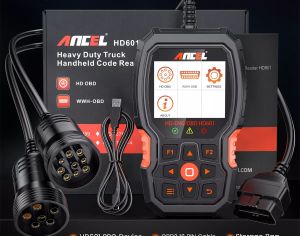 ANCEL HD601   სატვირთოს დიაგნოსტიკის  სკანერი კაბელებით - 10