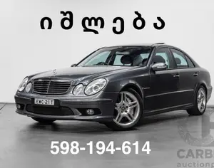 MERCEDES-BENZ E 55 2002 5.5 - 2