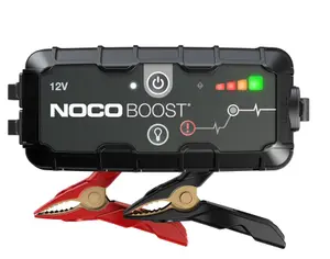 ავტომანქანის დამქოქი ,,jump starter" ჯამპ სტარტერი - ბუსტერი NOCO Boost GB10 750A შექმნილია და ინჟინერიულია აშშ-ში. - 1