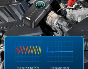აუტომობილის დამქოქი jump starter + ნასოსი - 10