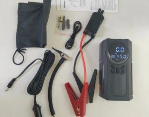 აუტომობილის დამქოქი jump starter + ნასოსი - 5