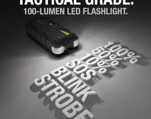 ავტომანქანის დამქოქი ,,jump starter" ჯამპ სტარტერი.  GOOLOO GT3000 100W ორმხრივი სწრაფი დამუხტვა SuperSafe 12V ბატარეა. - 5