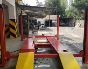 ოთხ დგარიანი ამწე, ესტაკადა