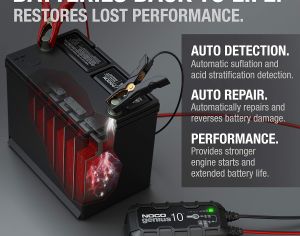 ავტომანქანის დამქოქი ,,jump starter" ჯამპ სტარტერი.  GOOLOO GT3000 100W ორმხრივი სწრაფი დამუხტვა SuperSafe 12V ბატარეა. - 3
