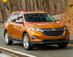 CHEVROLET EQUINOX 2016-2021 წინა საქარე მინა კამერით