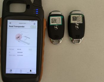 Hyundai Elantra 2021-2022 smart remote key - 2