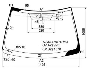 TOYOTA Camry 2011-2018 - 4
