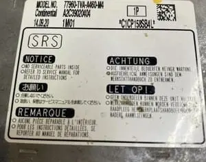 HONDA Accord 2018-2020 - 1