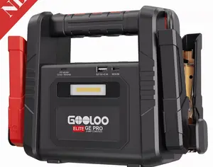 ავტომანქანის დამქოქი ,,jump starter" ჯამპ სტარტერი. GOOLOO GT3000 100W ორმხრივი სწრაფი დამუხტვა SuperSafe 12V ბატარეა. - 1
