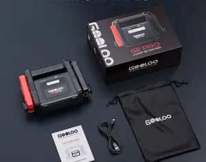 ავტომანქანის დამქოქი ,,jump starter" ჯამპ სტარტერი. GOOLOO GT3000 100W ორმხრივი სწრაფი დამუხტვა SuperSafe 12V ბატარეა. - 2