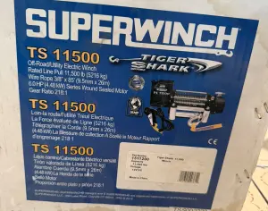 ჯალამბარი tiger shark winch series advantage - 5