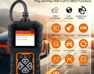 CY3001 პროფესიონალური OBD2 სკანერი