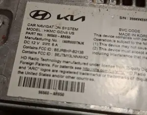 Genesis GV70 navigation multimedia system, 2022–2025