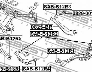 SUBARU Forester 2007-2016 - 6