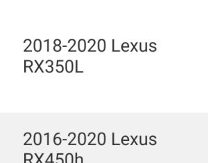 LEXUS RX 350 2016-2022 - 5