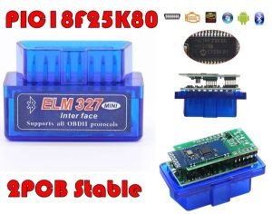 ორმაგი დაფა ELM327 OBD-II