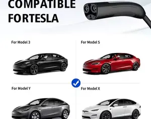 32 A დამტენი კაბელი  Type 2 to Tesla USA - 3