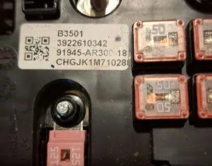 Genesis GV70 positive battery terminal distribution box. - 2