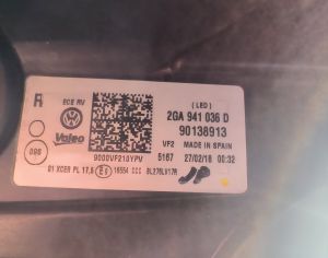 VOLKSWAGEN 181 2017-2023 - 2