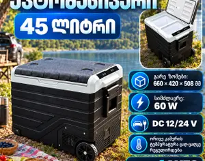 ავტომობილის მაცივარი 12V/24V 220 V - 2