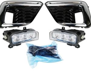 19-21 FORESTER - ბამპერის სანისლე ბუდე (კომპლექტი)(W/FOG LIGHT,CHROME,GLOSSY BLACK) - 1