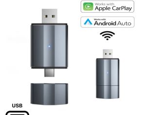 Apple CarPlay / Android Auto Wireless Adapter - უკაბელო ადაპტერი