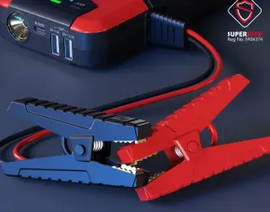 ავტომანქანის დამქოქი ,,jump starter" ჯამპ სტარტერი - ბუსტერი  GOOLOO 4500A . ქოქავს 10 მდე ბენზინის და 8 ლ-მდე მოცულობის დიზელის ძრავებს. - 5