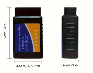 ELM327 OBD2 მანქანის სადიაგნოსტიკო აპარატი ეს მოწყობილობა საშუალებას გაძლევთ დამოუკიდებლად წაიკითხოთ ძრავის შეცდომის კოდები (DTC), ჩააქროთ ე.წ. „ჩეკი“ (Check Engine) და თვალი ადევნოთ ავტომობილის მუშაობის პარამეტრებს რეალურ დროში. - 3